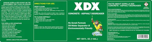 Miniatura 3 de 13-GXDX-4/1 XDX, limpiador desengrasante de concreto, 1 galón