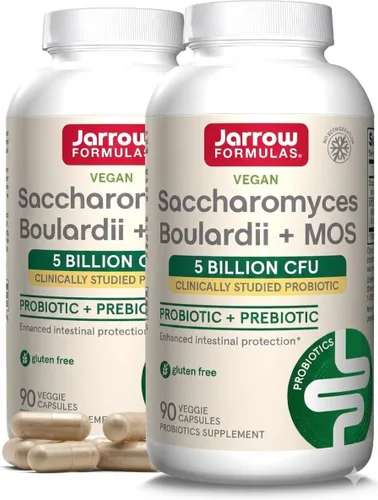 Miniatura 14 de Suplemento de Jarrow Formulas Sacharomyces boulardii y MOS, SAC, individual, 1, 1
