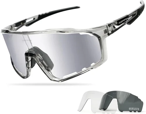 Miniatura 8 de Photochromic Cycling Glasses for Men Women, UV400 Sports Sunglasses for MTB, Riding, Running, Fishing, Baseball