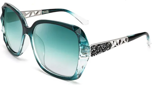 Miniatura 10 de FEISEDY - gafas de sol polarizadas para mujer, marco compuesto brillante B2289
