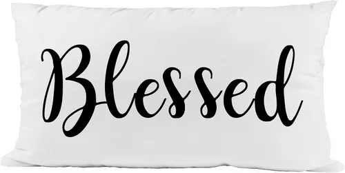 Miniatura 7 de Thankful Grateful Blessed Sunflower Gifts - Funda de cojín suave para sofá, cama, 18 x 18 pulgadas