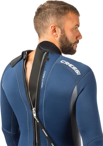 Miniatura 6 de Cressi Traje de neopreno completo para hombre con cremallera trasera para buceo y actividades acuáticas - Rápido 0.118 in: diseñado en Italia