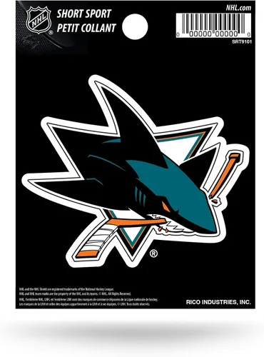 Miniatura 24 de Calcomanía deportiva corta de la NHL