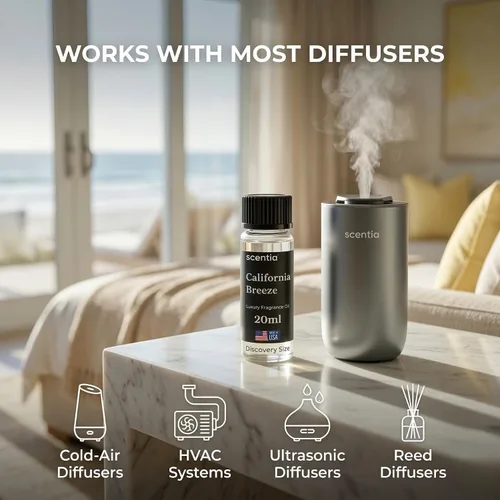 Miniatura 5 de Aceite Difusor de Hotel Scentia Inspirado en el Aroma del Hotel Delano Beach Club - 20 mL 0.67 fl oz - Mezcla de Aceites Esenciales Naranja, Té