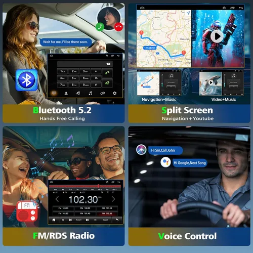 Miniatura 5 de Radio de coche doble DIN de 9.7 pulgadas para Ford F150 2009 2010 2011 2012 2013 2014 pantalla táctil GPS navegación estéreo con CarPlay inalámbrico