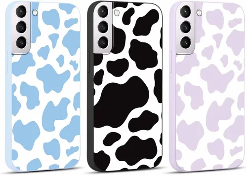 Miniatura 59 de 2 Pack Funda con lindo estampado de chita para Samsung Galaxy S22 Ultra 5G de 6.8", Fundas con patrón de leopardo de lujo, diseño de silicona suave