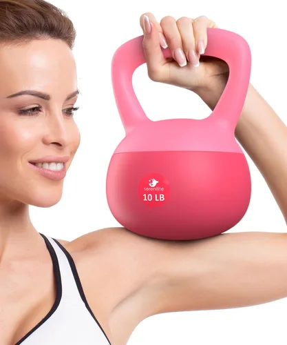 Serenilite - Juego de pesas rusas suaves, juegos de pesas rusas para mujeres y hombres, pesas rusas de entrenamiento de fuerza seguras, pesas rusas