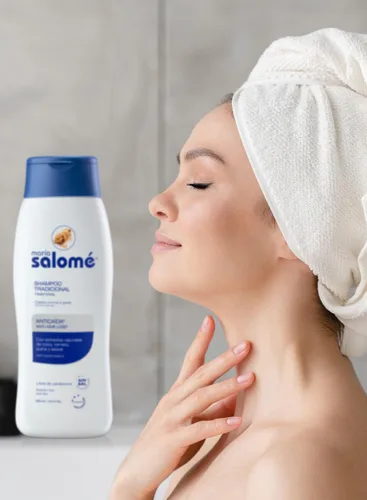Miniatura 3 de Champú María Salomé 13.5 fl oz - Anticaída y estimula el Crecimiento. Sin Sal, Sin Parabenos
