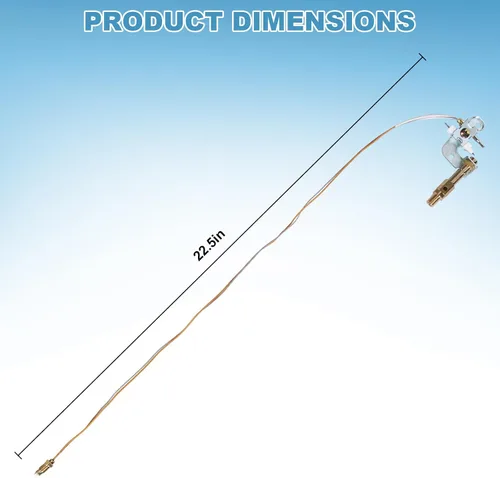 Miniatura 7 de Aillsa Calentador de gas Pilot ODS 120630-01 para calentadores de pared de gas natural sin ventilación por DESA Dyna Glo Propane Heater Glo- Warm