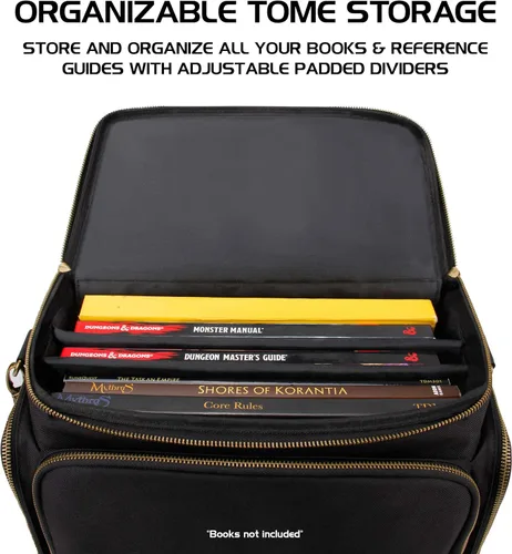 Miniatura 5 de Bolsa de ENHANCE para DnD de mesa - Bolso de aventuras de RPG para Calabozos y Dragones con almacenamiento para miniaturas, soporte para tapetes