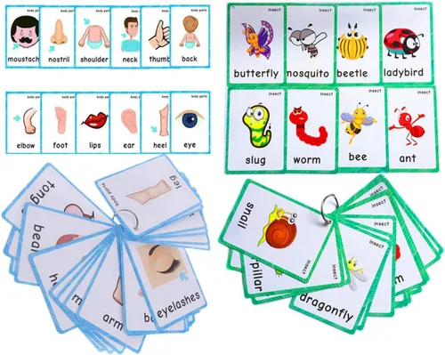 Miniatura 10 de Juego de tarjetas didácticas del sistema solar y de la fase lunar para niños pequeños Tarjetas didácticas de aprendizaje para niños y tarjetas