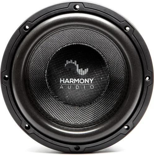 Harmony Audio HA-C102 Car Stereo Competition Carbon 10 "Sub 2000W Dual 2 Ohm Subwoofer Nuevo