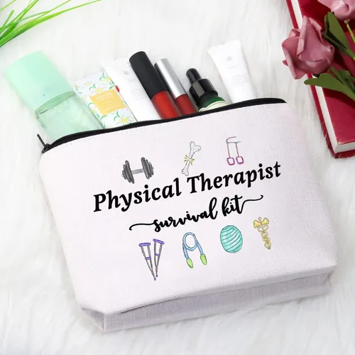 Miniatura 4 de GJTIM Physical Therapist Gift PT Apreciation Thank You Gift Physical Therapist Survival Kit Bolsa de maquillaje
