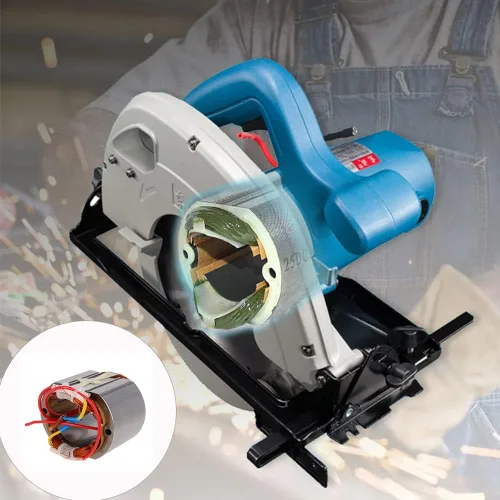 Miniatura 4 de Utoolmart Motor eléctrico Estator Bobina de cobre completa 185 Sierra circular eléctrica Estator Accesorios de herramientas eléctricas 185 Estator
