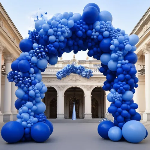 Miniatura 3 de KBZVNAF Globos de látex azul rey para fiestas - 50 unidades de 12 pulgadas, globos de helio azul mate para cumpleaños, boda, baby shower, Azul real