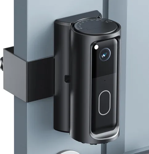 Miniatura 7 de Soporte para timbre Blink ajustable en ángulo de 360° compatible con timbre de video Blink (modelo 2025), soporte de cámara sin taladrar