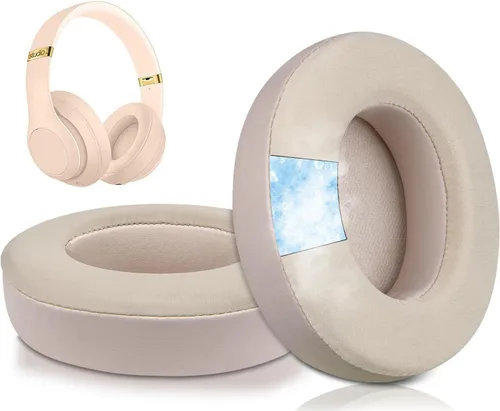 Miniatura 14 de SoloWIT Almohadillas de gel refrescante de repuesto para auriculares Beats Studio 2 y Studio 3 con cable e inalámbricos, almohadillas con espuma