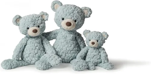 Miniatura 5 de Mary Meyer Teddy Bear - Colección Putty - Peluche clásico de peluche súper suave, 11 pulgadas, pequeño, azul espuma de mar