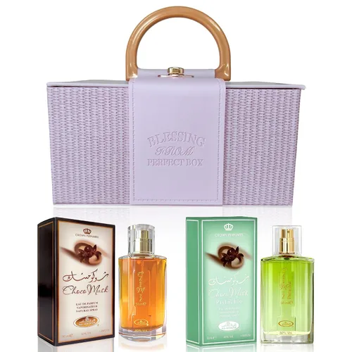 Miniatura 20 de 6PM - Juego de colonia de pareja Royal & Pink, 100 mlx2 Eau de Parfum de larga duración aroma floral y afrutado para mujeres y hombres, perfume