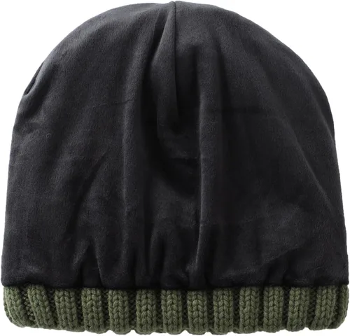 Miniatura 3 de Home Prefer Gorro de invierno para hombre, con forro polar de lana, gorro de punto cálido