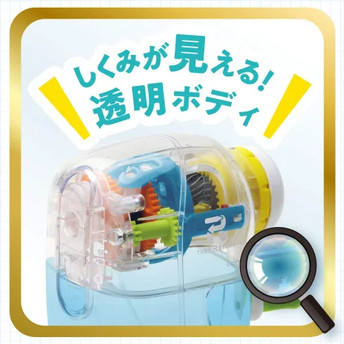 Miniatura 5 de Sonic EK-4297-T Sacapuntas, manual de retorno Togar, transparente