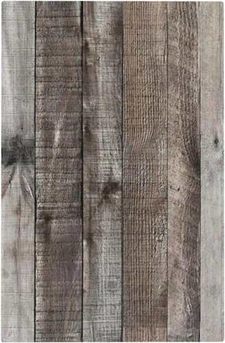 Miniatura 51 de Placa de pared dúplex de receptáculo de dispositivo de 1 gang de madera envejecida blanca gris con veta de tablón, cubierta de enchufe eléctrico