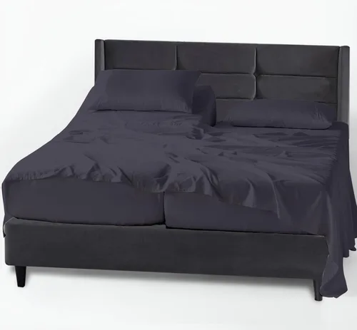 Miniatura 35 de Kotton Culture Juego de Sábanas de 4 Piezas Tamaño Twin - 1000 Hilos 100% Algodón Egipcio Ropa de Cama de Lujo Premium de Hotel - Tejido Satén Suave