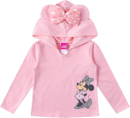 Miniatura 2 de Disney Minnie Mouse - Conjunto de sudadera con capucha y pantalones para bebés y niños pequeños