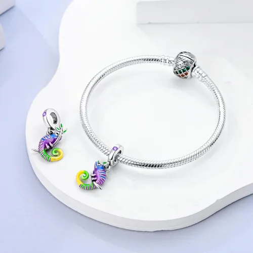 Miniatura 2 de MULA Dijes de plata de ley 925 para pulseras y collares, lindos gatos, perros, elefantes, animales, familia, colgantes, joyas, regalos para mujeres