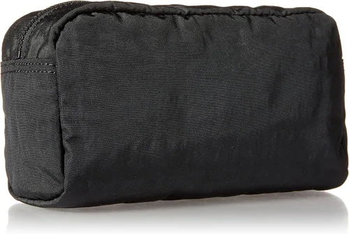 Miniatura 4 de Kipling Gleam - Bolsa de cosméticos de peltre metálico para mujer, Negro (Black Noir)