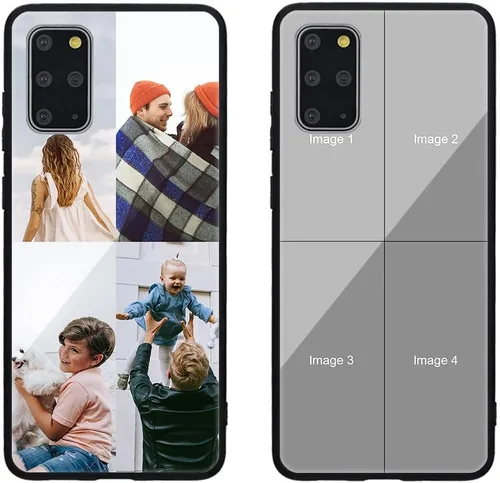 Miniatura 31 de Funda de teléfono personalizada para Samsung Galaxy S22+ / S22 Plus 5G, funda de TPU suave de vidrio templado antiarañazos personalizada con foto