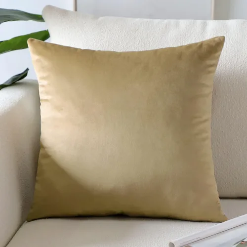 Miniatura 12 de Artscope Fundas de Almohada de Terciopelo de Lujo Súper Suaves Decorativas Cuadradas Fundas de Cojín para Sofá Sillón Dormitorio Decoración