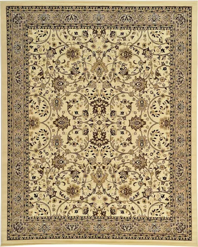 Miniatura 238 de Unique Loom Colección Sialk Hill - Alfombra de área Washington (3 pies 3 pulgadas x 5 pies 3 pulgadas, rectángulo, burdeos/crema)