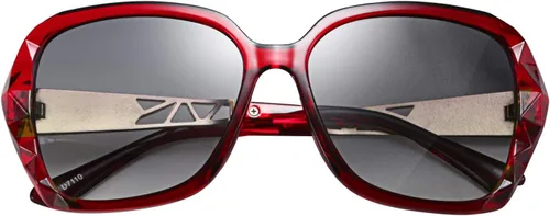 Miniatura 63 de FEISEDY - gafas de sol polarizadas para mujer, marco compuesto brillante B2289