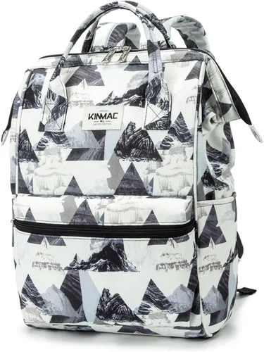 Miniatura 21 de Kinmac Mochila para portátil de estilo abierto para laptop de hasta 15.6 pulgadas, para hombres y mujeres, mochila de viaje al aire libre