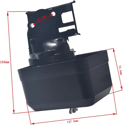 Miniatura 2 de GX160 GX200 Conjunto de cubierta de carcasa de filtro de aire compatible con Honda GX120 GX140 GX160 GX200 para Coleman CT200U-EX/BT200X para Baja
