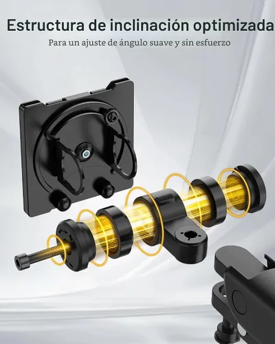 Miniatura 5 de monTEK Brazo de monitor de alta resistencia para pantalla curvada ultraancha de 17-57", soporta hasta 59.4 libras, brazo de resorte de gas