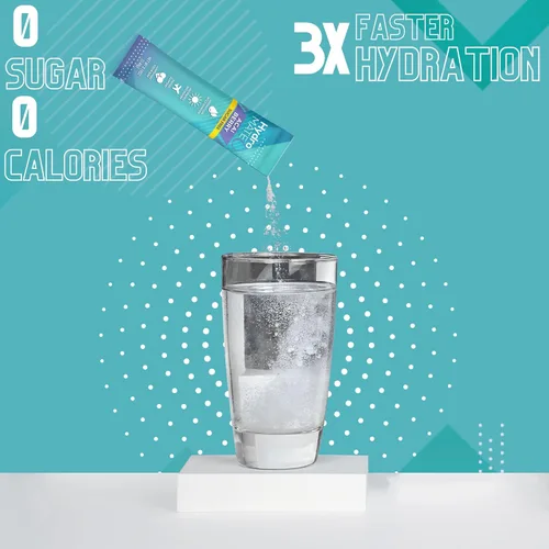 Miniatura 6 de Paquetes de hidratación sin azúcar en polvo de electrolitos Acai Berry HydroMATE 30 Sticks