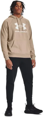 Miniatura 3 de Under Armour Rival - Sudadera con capucha para hombre, de vellón y con logotipo