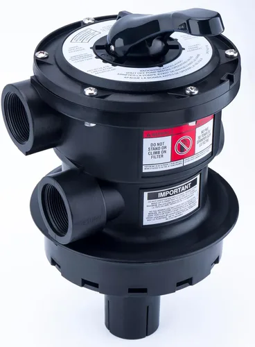 Miniatura 3 de SP0714T Válvula multipuerto de montaje superior compatible con Hayward Variflo S166T, S180T, S210T, S244T All ProSeries y VL Series Filtro de arena
