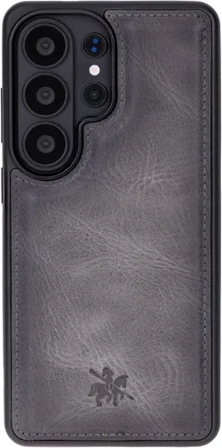 Miniatura 290 de Venito Lucca - Funda de piel compatible con Samsung Galaxy Note 10 (6,3 pulgadas), extra segura, con cubierta trasera acolchada, cocodrilo negro