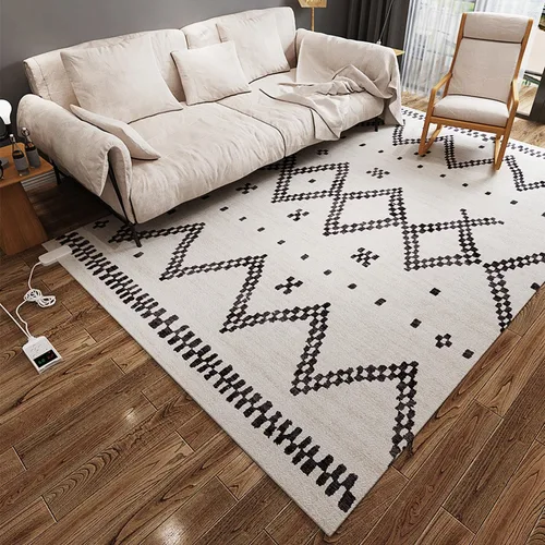 Miniatura 13 de Electric Carpet, Heated Floor Mat, Instant Warmth Waterproof Electric Heating Pad, Home Heated Foot Warmers, Portable Electric Heating Area Rug