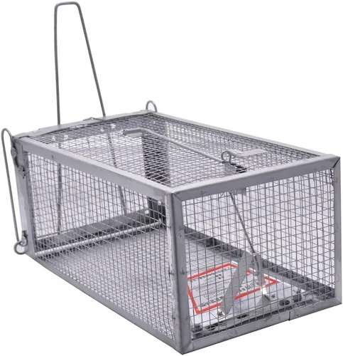 Miniatura 4 de Trampa para ratas de calidad, trampas de jaula de ratones con animales vivos, atrapa y libera ratones, ratas, ardillas, plagas, roedores y plagas