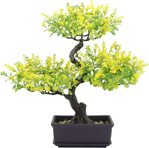 Miniatura 6 de Árbol bonsái artificial, planta bonsái, mini árbol bonsái, árbol bonsái de enebro, árboles Bonzai artificiales de interior, árboles bonsái verdes