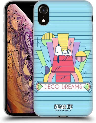 Miniatura 49 de Head Case Designs Snoopy Deco Dreams - Funda de gel suave con licencia oficial de Peanuts Blue Pattern compatible con Apple iPhone 7 Plus/iPhone 8
