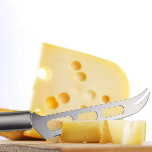 Miniatura 5 de Linwnil Juego de rebanadores de quesos de alambre de acero inoxidable, cortador de queso ajustable para cortar quesos suaves, semiduros y duros