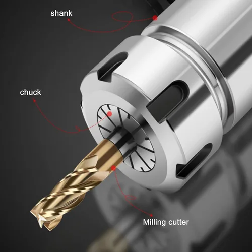 Miniatura 2 de Pinza de resorte ER32, portabrocas de muelle de fresado para máquina de grabado CNC y herramienta de torno de fresado, pinzas de grabado de trabajo
