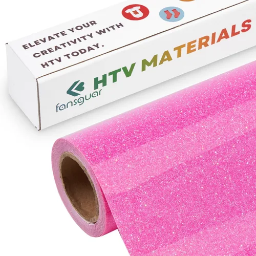 Miniatura 12 de Vinilo de transferencia de calor HTV con purpurina de 12 x 12 pulgadas, paquete de 15 hojas para planchar para bricolaje, camisas y regalos