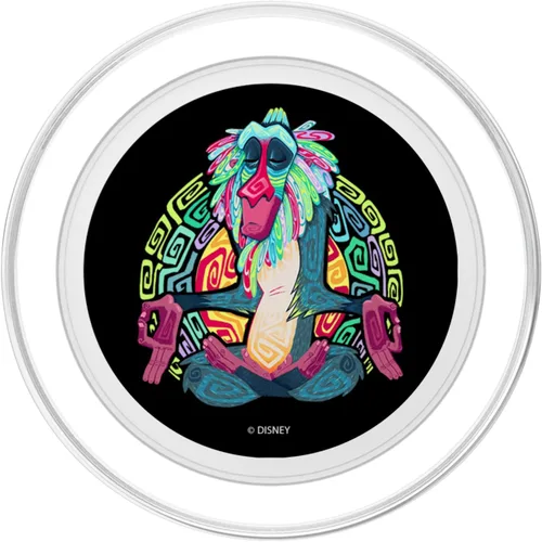 Miniatura 2 de Disney PopSockets MagSafe PopGrip de The Lion King Meditating Rafiki Retrato para iPhone