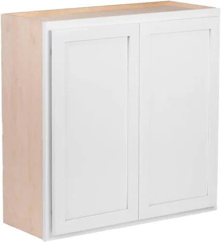 Miniatura 14 de Quicklock RTA - Armarios de cocina de pared de 42 pulgadas de alto (listos para montar), estilo coctelero, 100% madera dura, fabricados en Estados